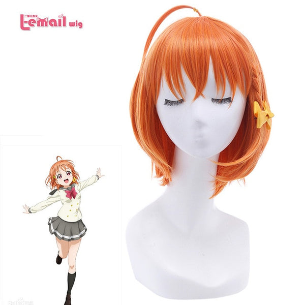 L-email wig New Arrival Love Live Sunshine 9 Characters Cosplay Wigs Synthetic Hair Perucas Women Cosplay Wig