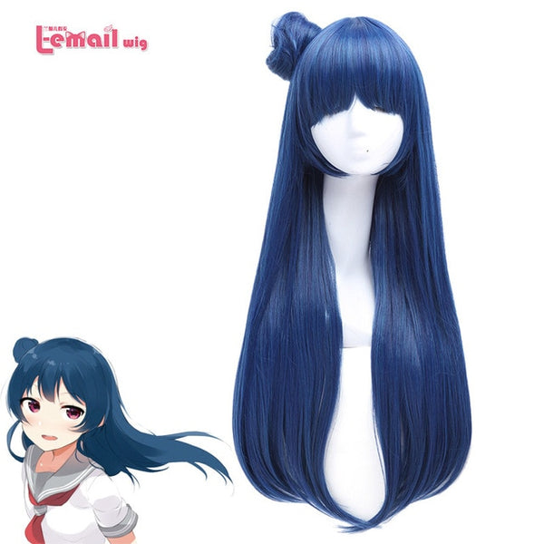 L-email wig New Arrival Love Live Sunshine 9 Characters Cosplay Wigs Synthetic Hair Perucas Women Cosplay Wig