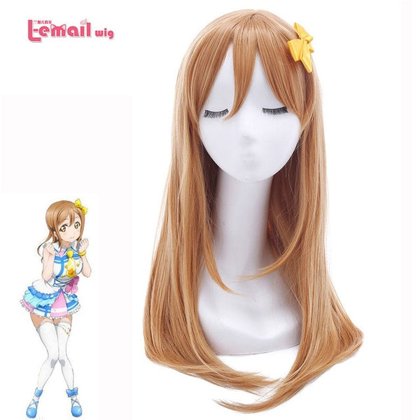 L-email wig New Arrival Love Live Sunshine 9 Characters Cosplay Wigs Synthetic Hair Perucas Women Cosplay Wig