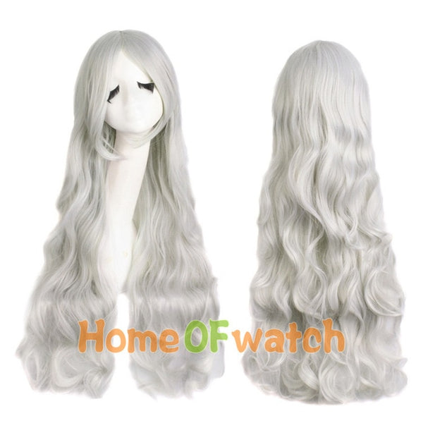 Loose wave 80cm 32" cosplay wig 29 colors black pink blonde red blue womens party synthetic wigs Heat Resistant hair MapofBeauty