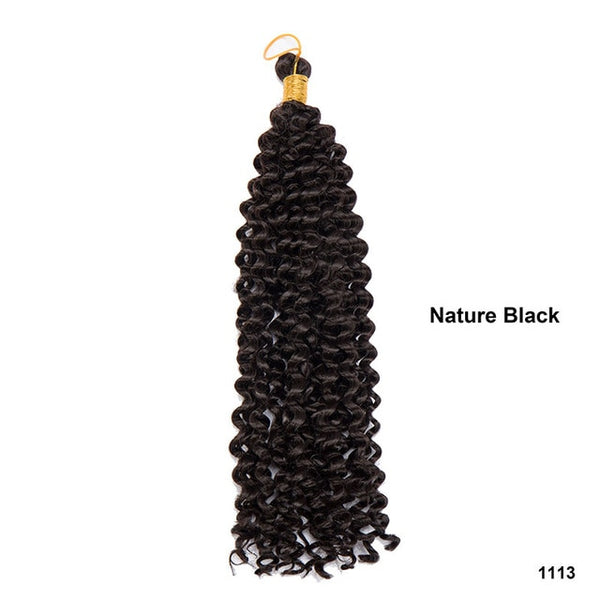 SNOILITE 1pcs 14'' Synthetic Crochet Braiding Hair Extensions Kanekalon Hairpiece Brazilian Marley Braids Ombre Black To Brown