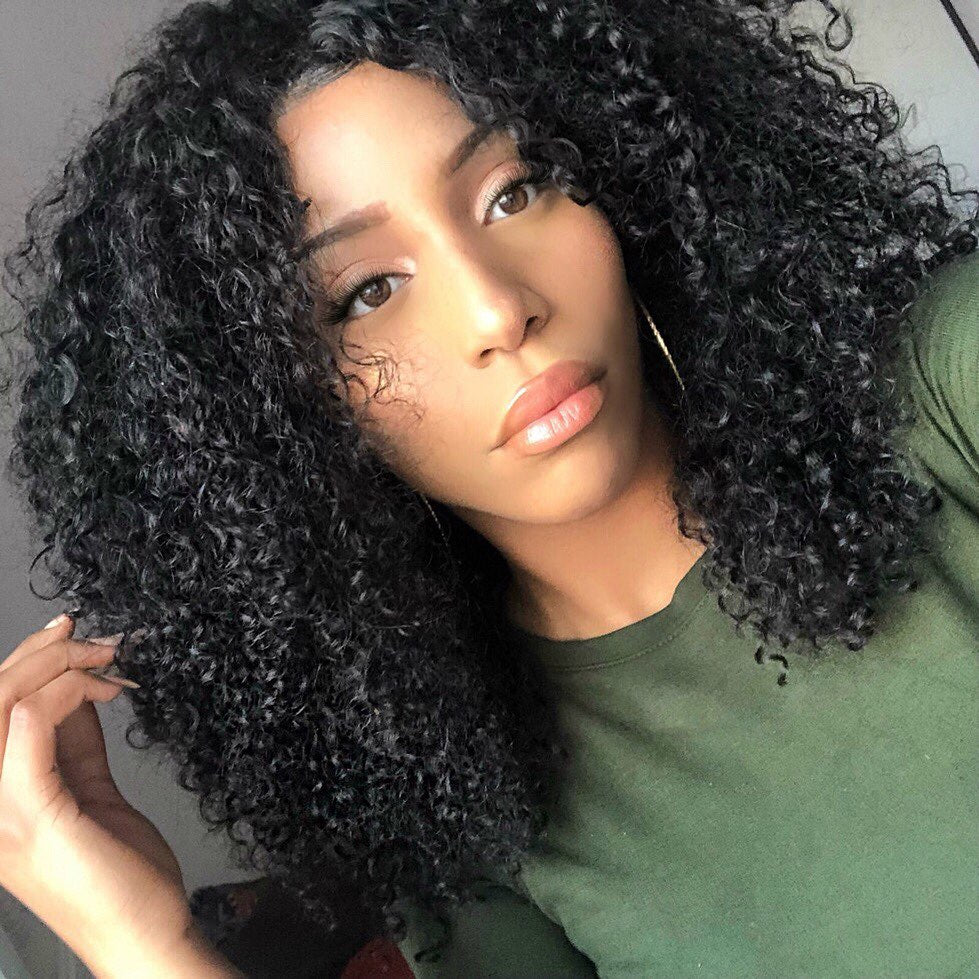 360 Lace Frontal Wig Curly Lace Front Human Hair Wigs Pre Plucked Brazilian Remy 150 Density 4 inch Bleached Knot Full End