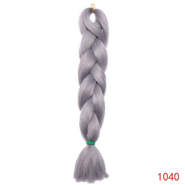 Snoilite 1piece 24inch Ombre Kanekalon Jumbo braid hair jumbo braid synthetic jumbo braid hair extension braid for black women