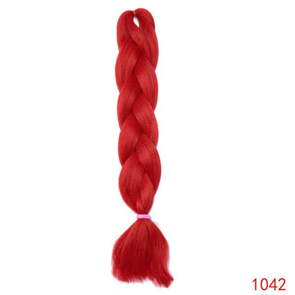 Snoilite 1piece 24inch Ombre Kanekalon Jumbo braid hair jumbo braid synthetic jumbo braid hair extension braid for black women