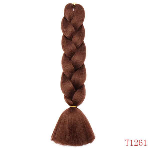 Snoilite 1piece 24inch Ombre Kanekalon Jumbo braid hair jumbo braid synthetic jumbo braid hair extension braid for black women