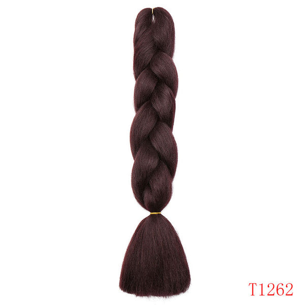 Snoilite 1piece 24inch Ombre Kanekalon Jumbo braid hair jumbo braid synthetic jumbo braid hair extension braid for black women