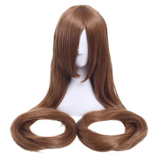 L-email wig 60inch 150cm Long Women Cosplay Wigs 9 Colors Straight Beige Black Blond Synthetic Hair Perucas Cosplay Wig