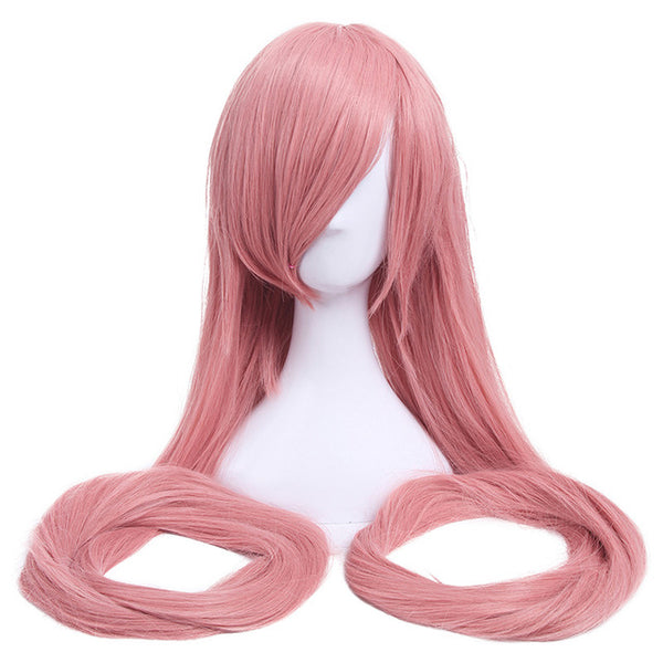 L-email wig 60inch 150cm Long Women Cosplay Wigs 9 Colors Straight Beige Black Blond Synthetic Hair Perucas Cosplay Wig