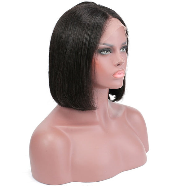 Dropshipping For USA Lace Front Human Hair Wigs 613 Blonde Short Bob wig Straight Lace Wig Brazilian Remy Pre plucked Human Hair