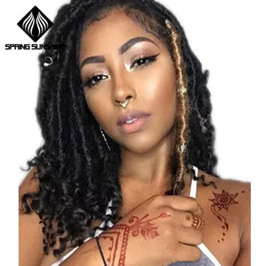 Spring sunshine Goddess Faux Dreads Locs Crochet Braids Soft Natural Kanekalon Synthetic Hair Extension 24Strands/Pack Oversea