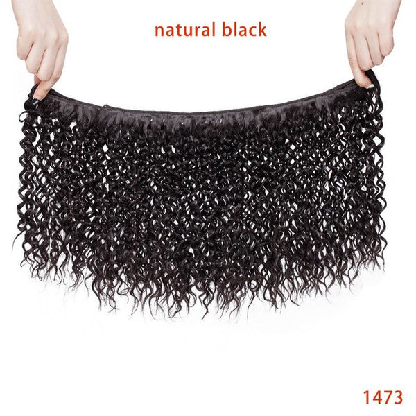 S-noilite 8 Inch 20cm Deep Wavy Hair Weaving Synthetic Hair Bundles Weave Extensions 120g Water Weave Braid Hairpiece Brand New