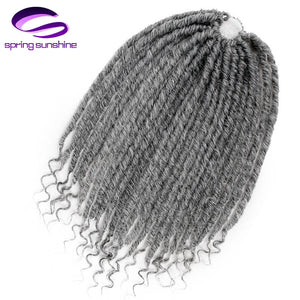 Spring sunshine Goddess Locks Faux Locs Crochet Braids 16 Inch 18inch Soft Kanekalon Synthetic Hair Extension 24 Stands/Pack