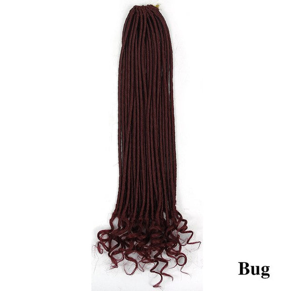 Synthetic Faux Locs Crochet Hair Kanekalon Braiding Hair Black Grey Rainbow Jumbo Braiding Hair Crochet Braidng Hair Pieces